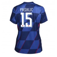 Croatia Mario Pasalic #15 Replica Away Shirt Ladies Euro 2024 Short Sleeve